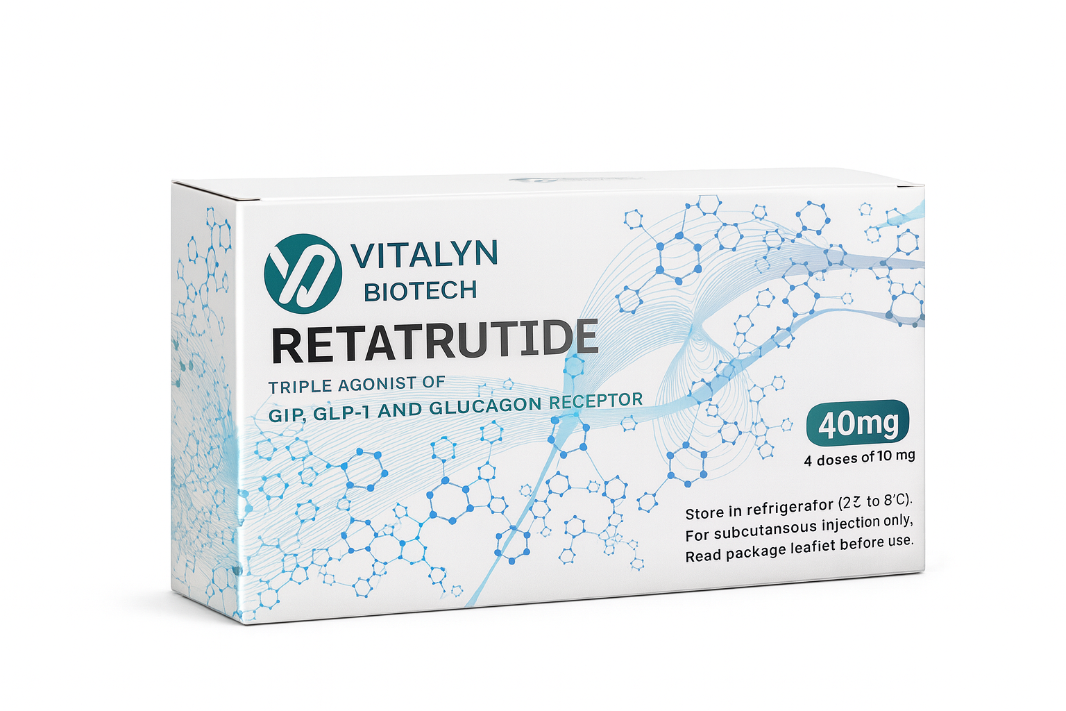 Retatrutide | Metabolic Enhancer | Pre-filled Injection Pen | 40mg
